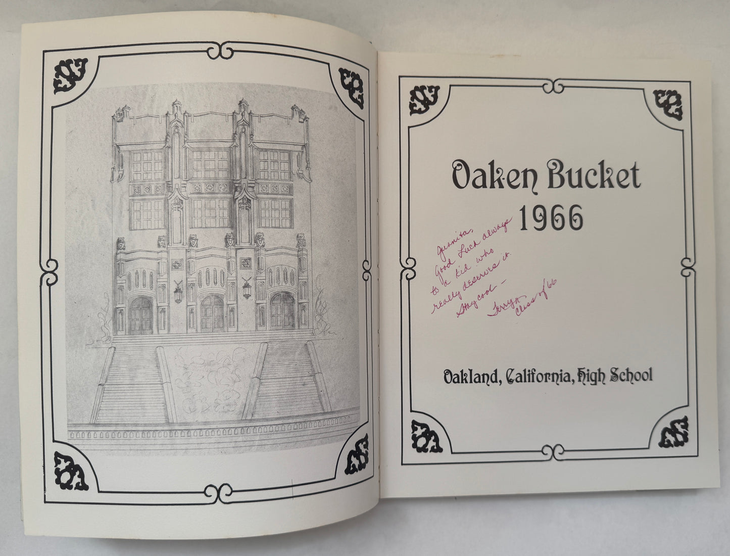 Oaken Bucket 1966 Yearbook [together with] 1966 Oaken Bucket Supplement