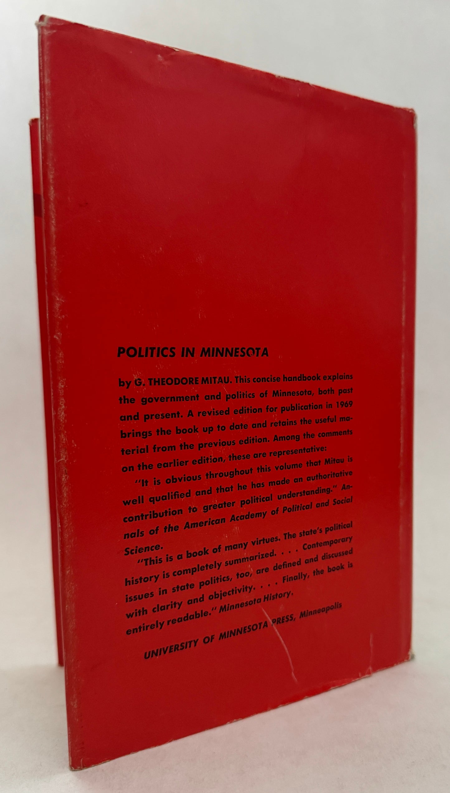 The 21st Ballot; A Political Party Struggle in Minnesota [Signed & Inscribed]