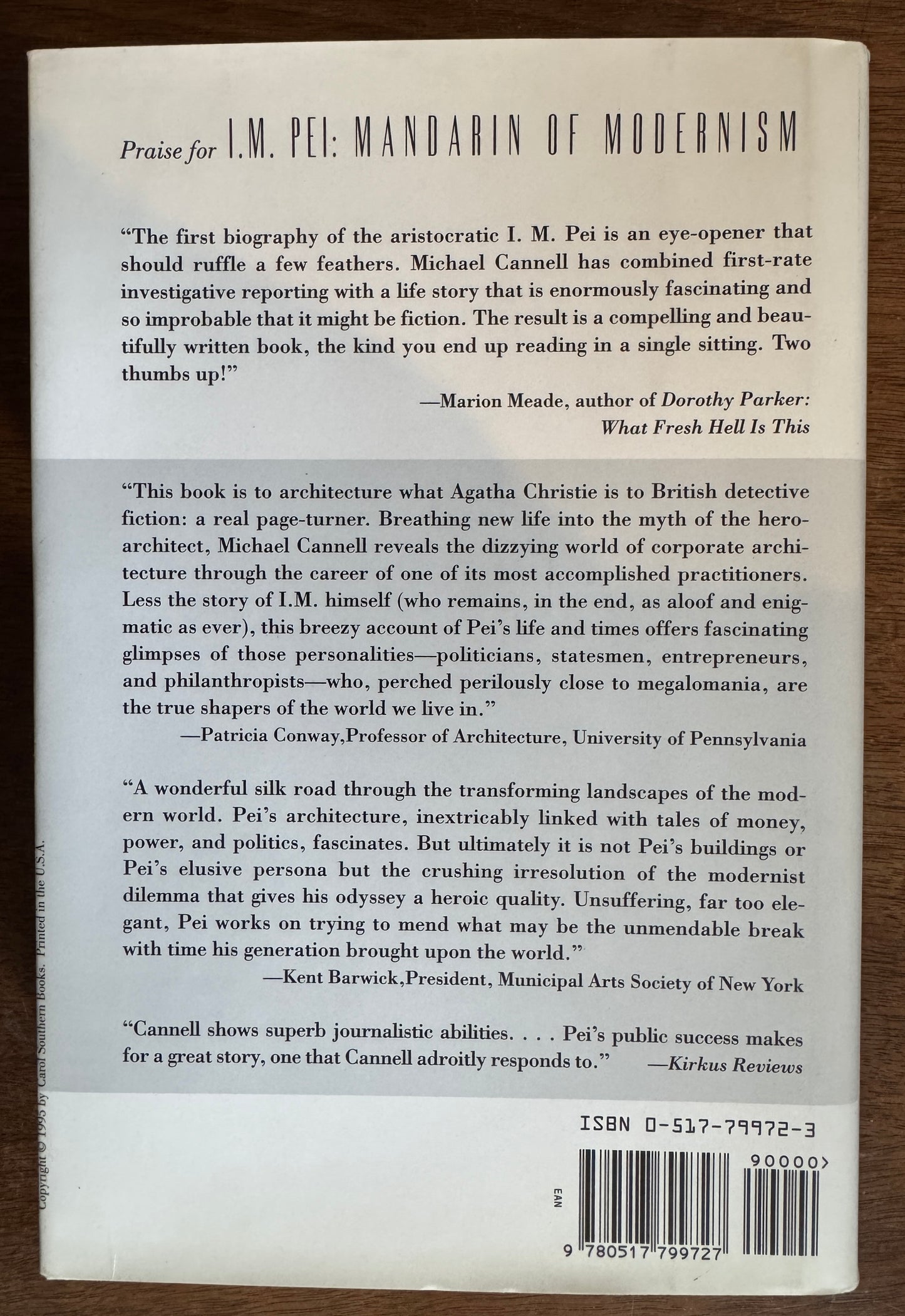 I.M. Pei, Mandarin of Modernism