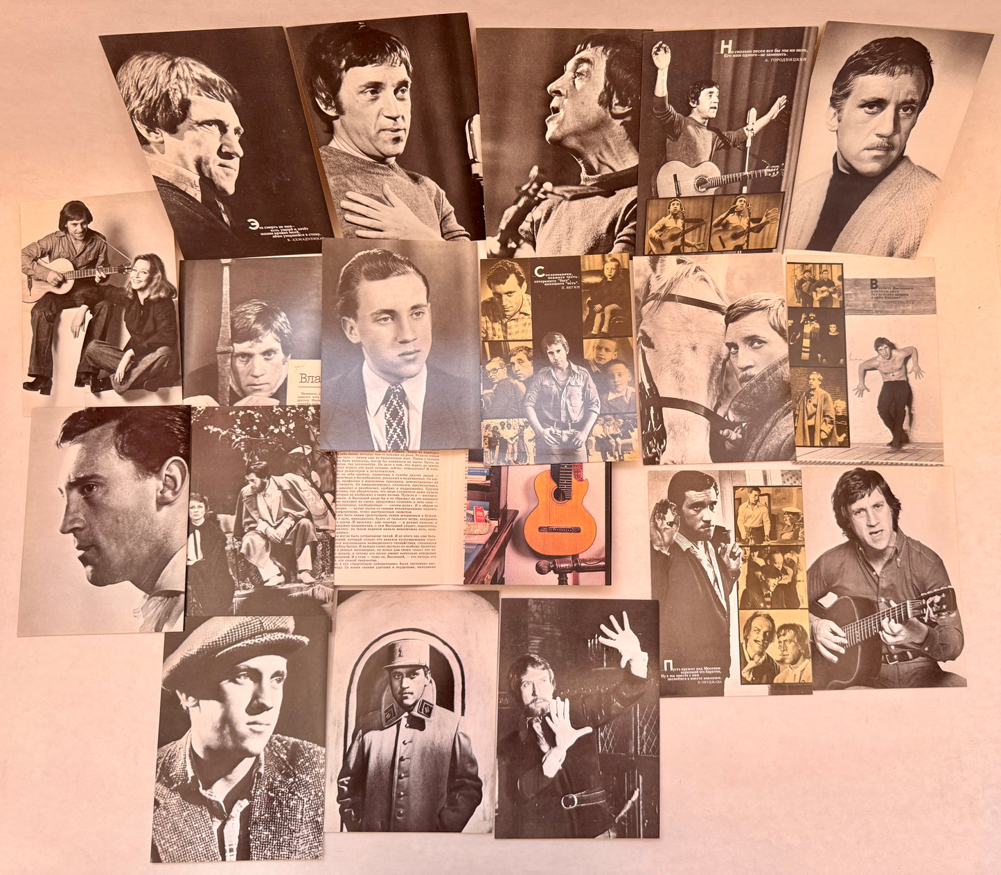 Vladimir Vysotsky [Set of Postcards]