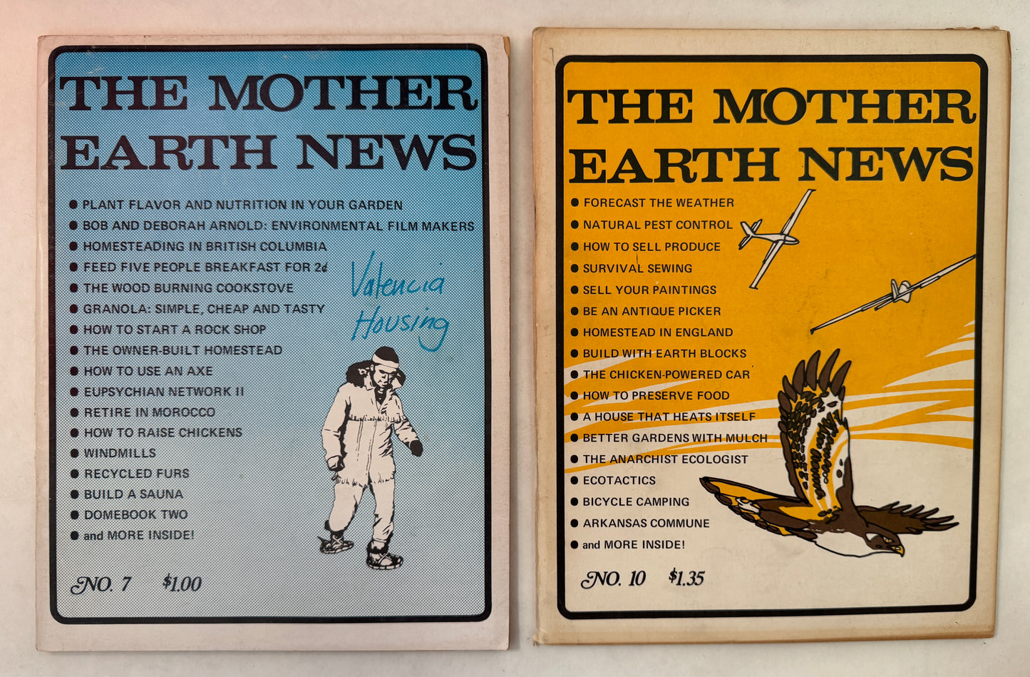The Mother Earth News [2 early issues]