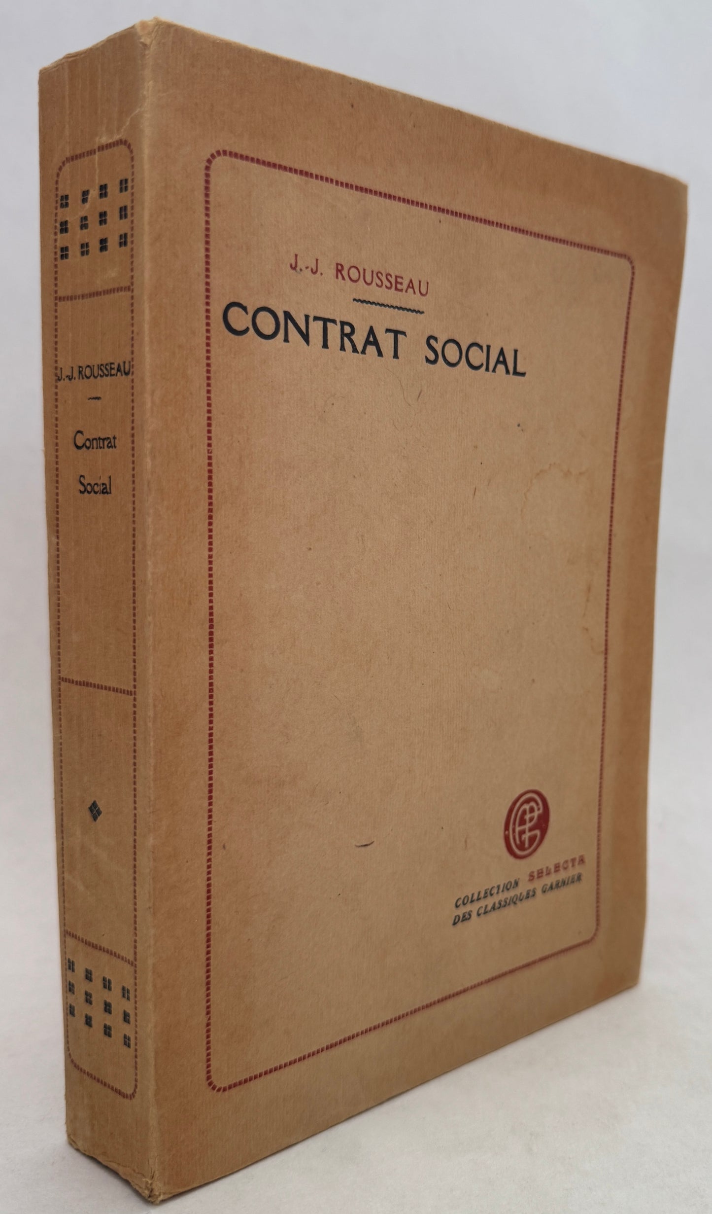 Contrat Social; Ou, Principes Du Droit Politique,...