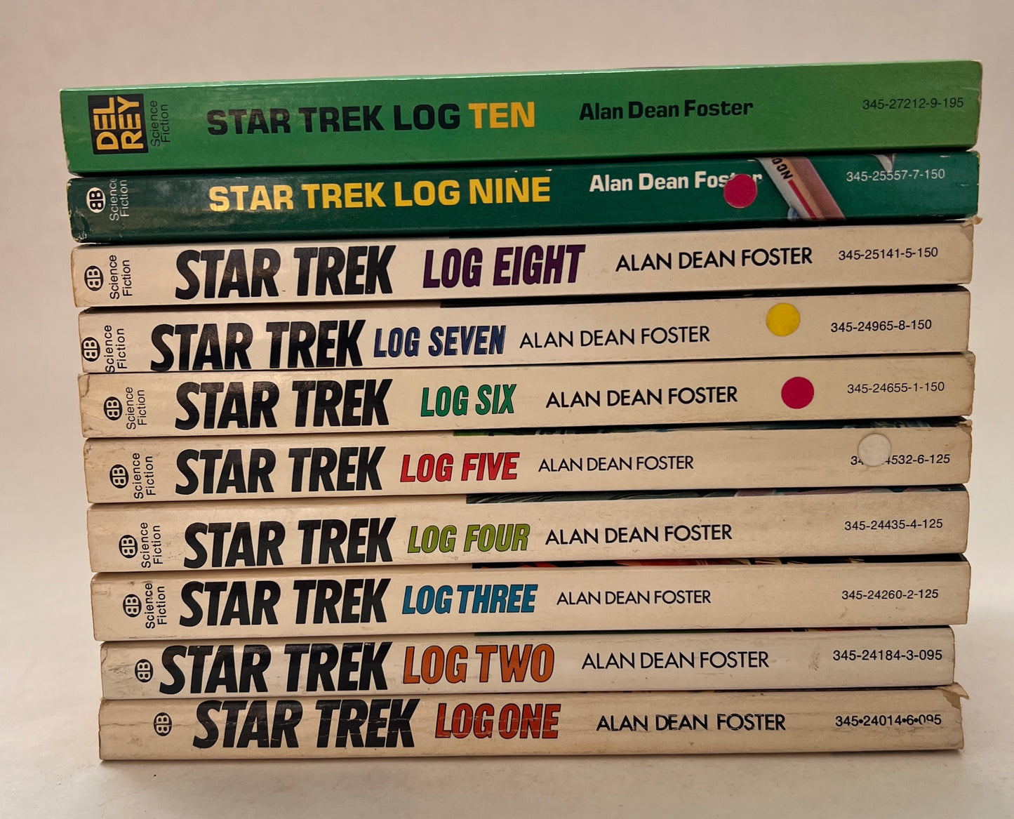 Star Trek Log One [through] Star Trek Log Ten