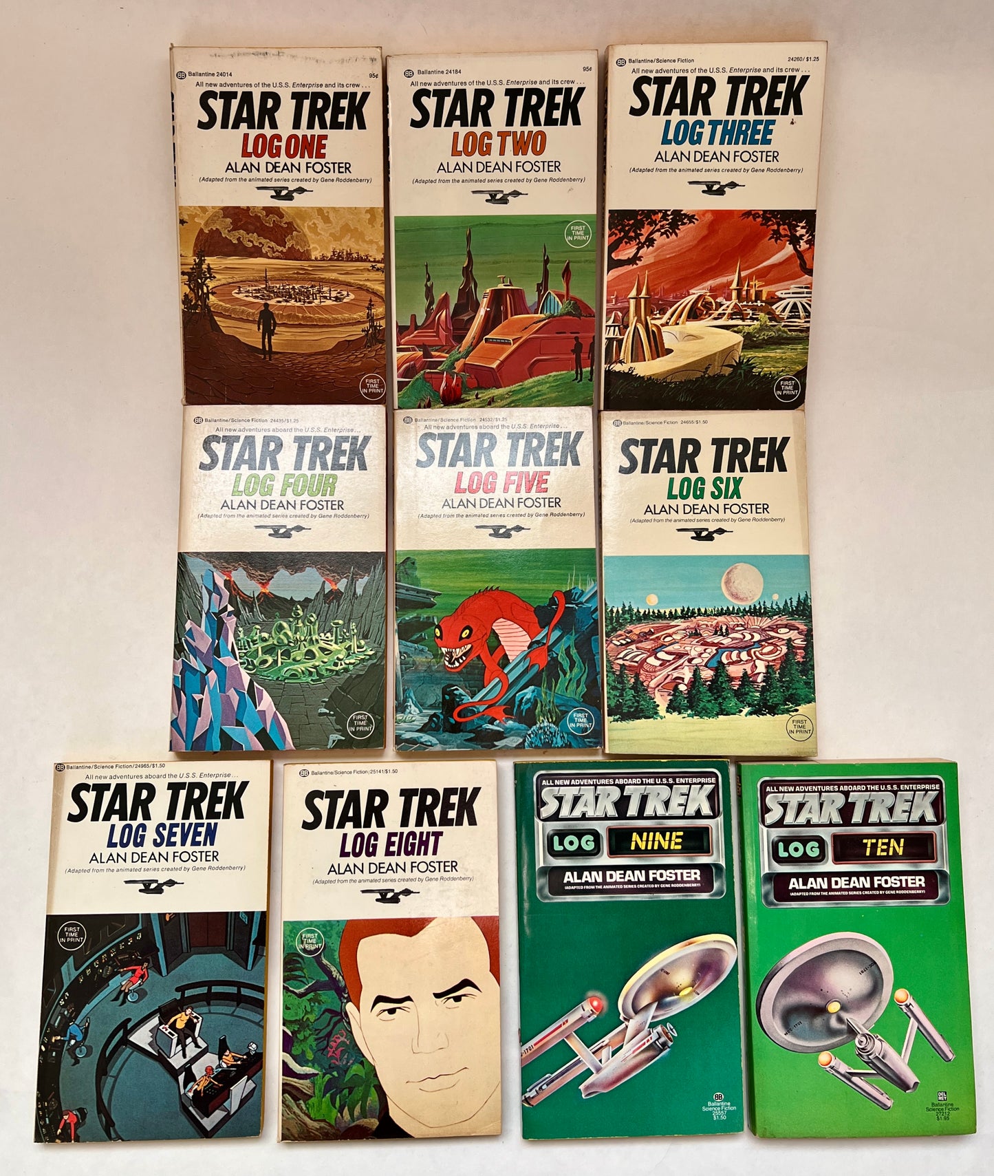 Star Trek Log One [through] Star Trek Log Ten