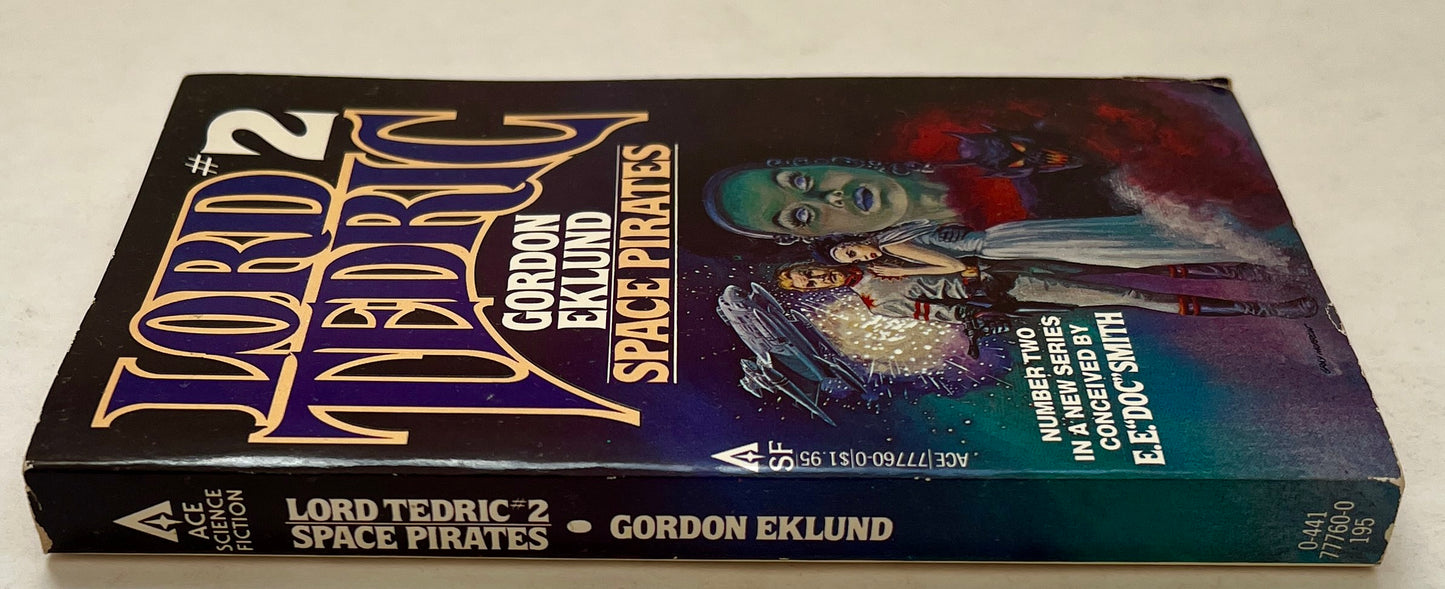 Lord Tedric #2 (Space Pirates) and #3 (Black Knight of the Iron Sphere) [2 volumes]