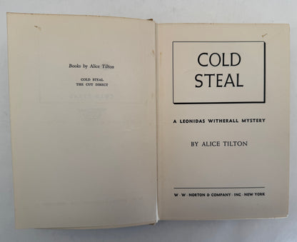 Cold Steal: A Leonidas Witherall Mystery
