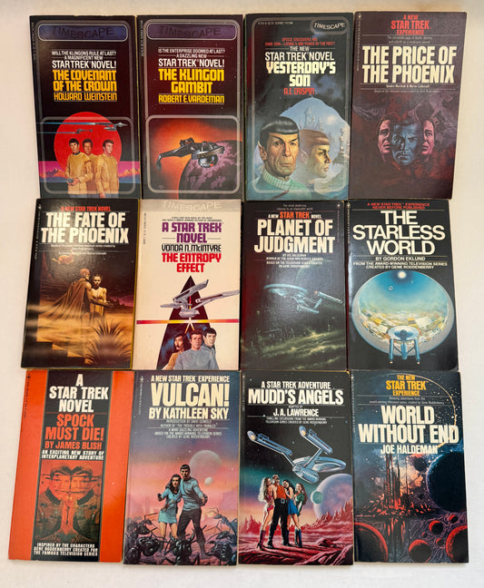 [12 Star Trek Novels]