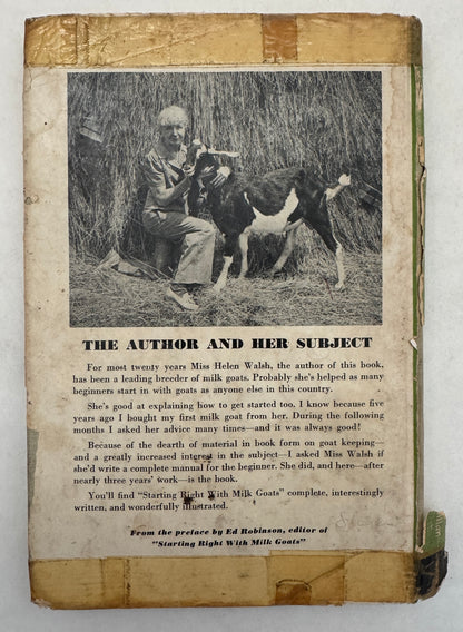 Starting Right With Milk Goats