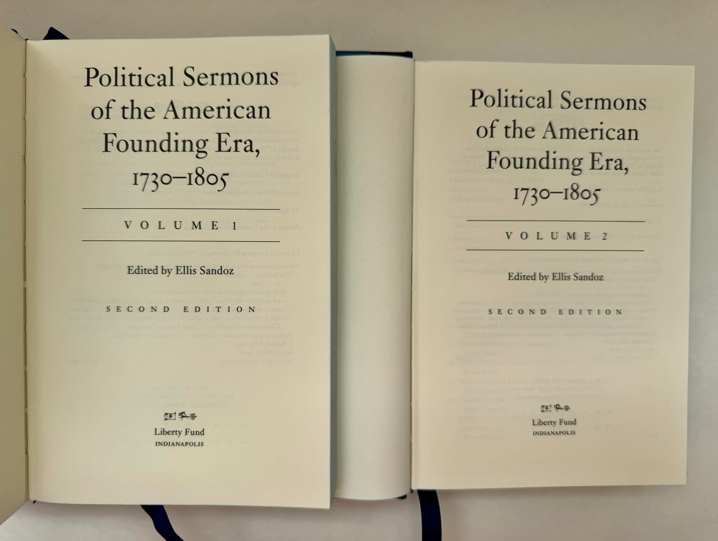 Political Sermons of the American Founding Era, 1730-1805