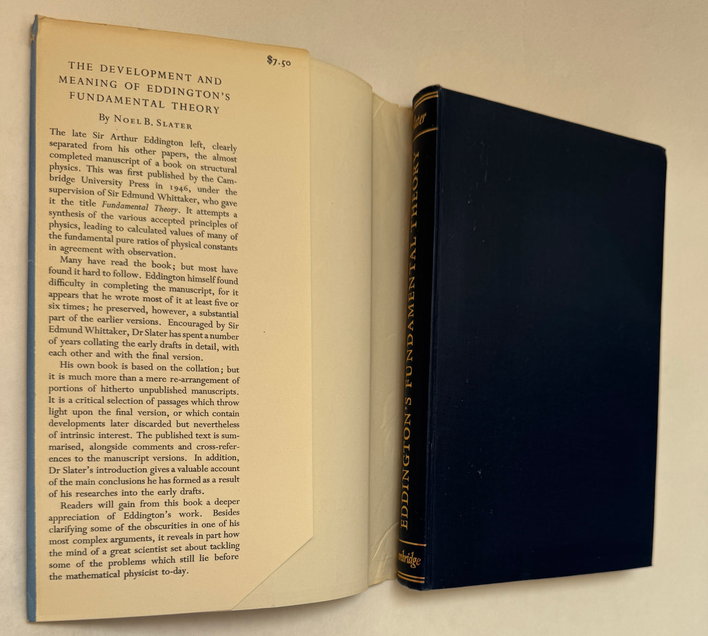 The Development & Meaning of Eddington's "Fundamental Theory": Including a Compilation From Eddington's Unpublished Manuscripts