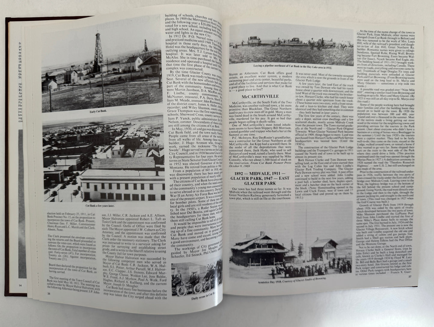 The History of Glacier County, Montana