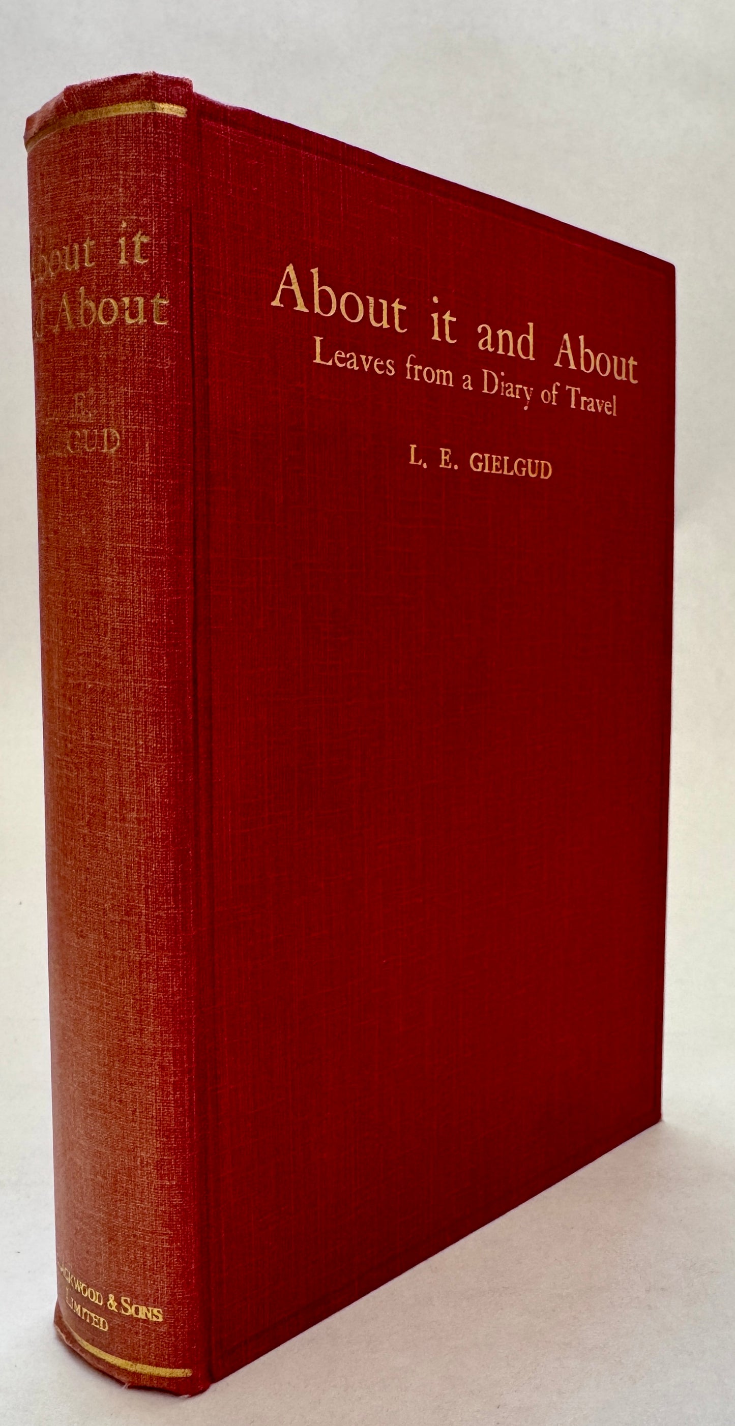 About It and About: Leaves From a Diary of Travel