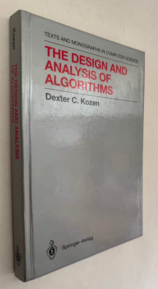 The Design and Analysis of Algorithms