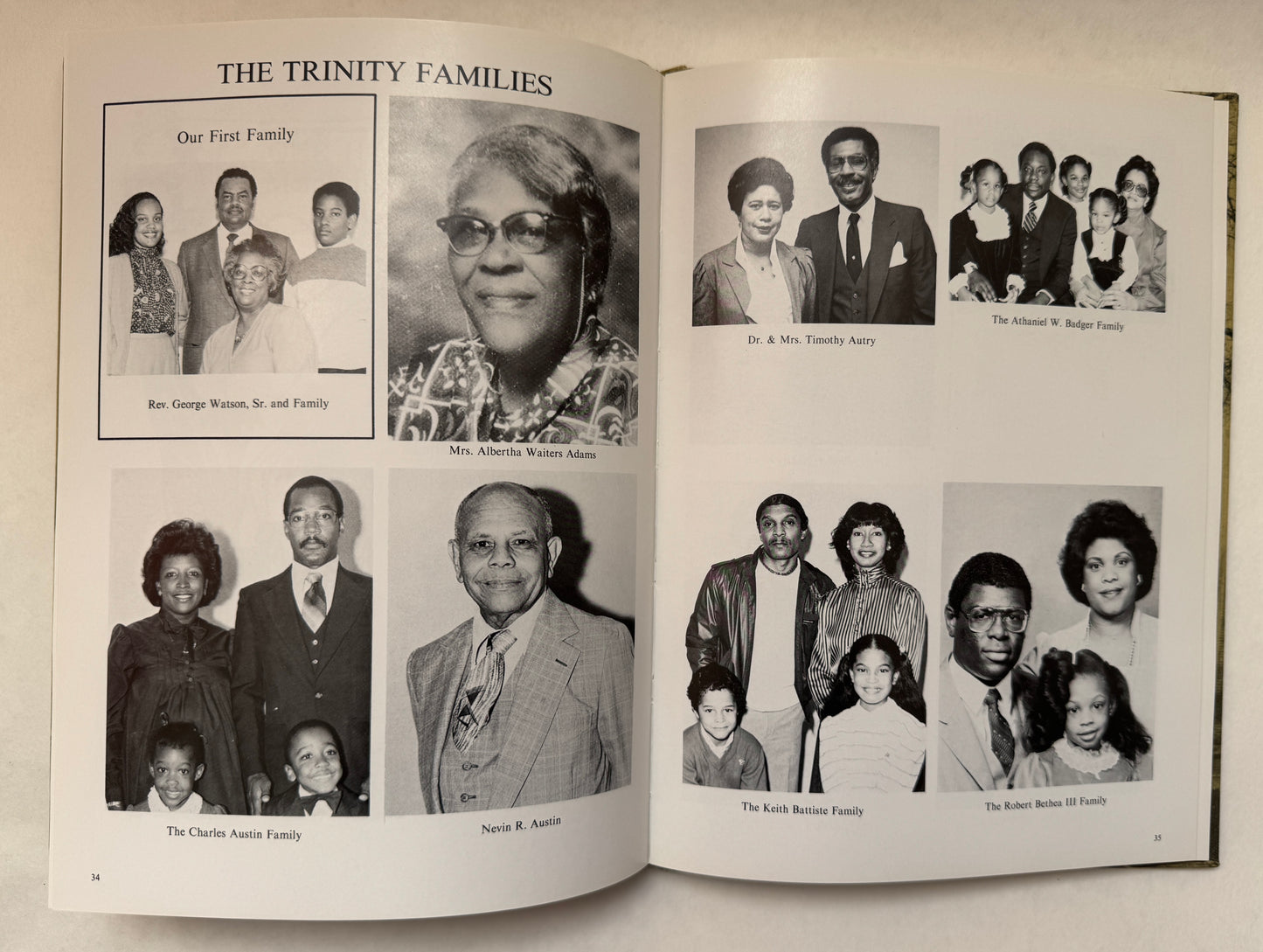 Trinity United Methodist Church Homecoming Souvenir Booklet 1866-1984