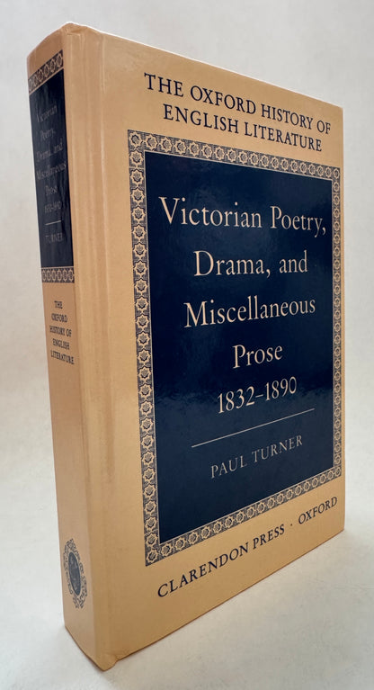 Victorian Poetry, Drama, and Miscellaneous Prose, 1832-1890