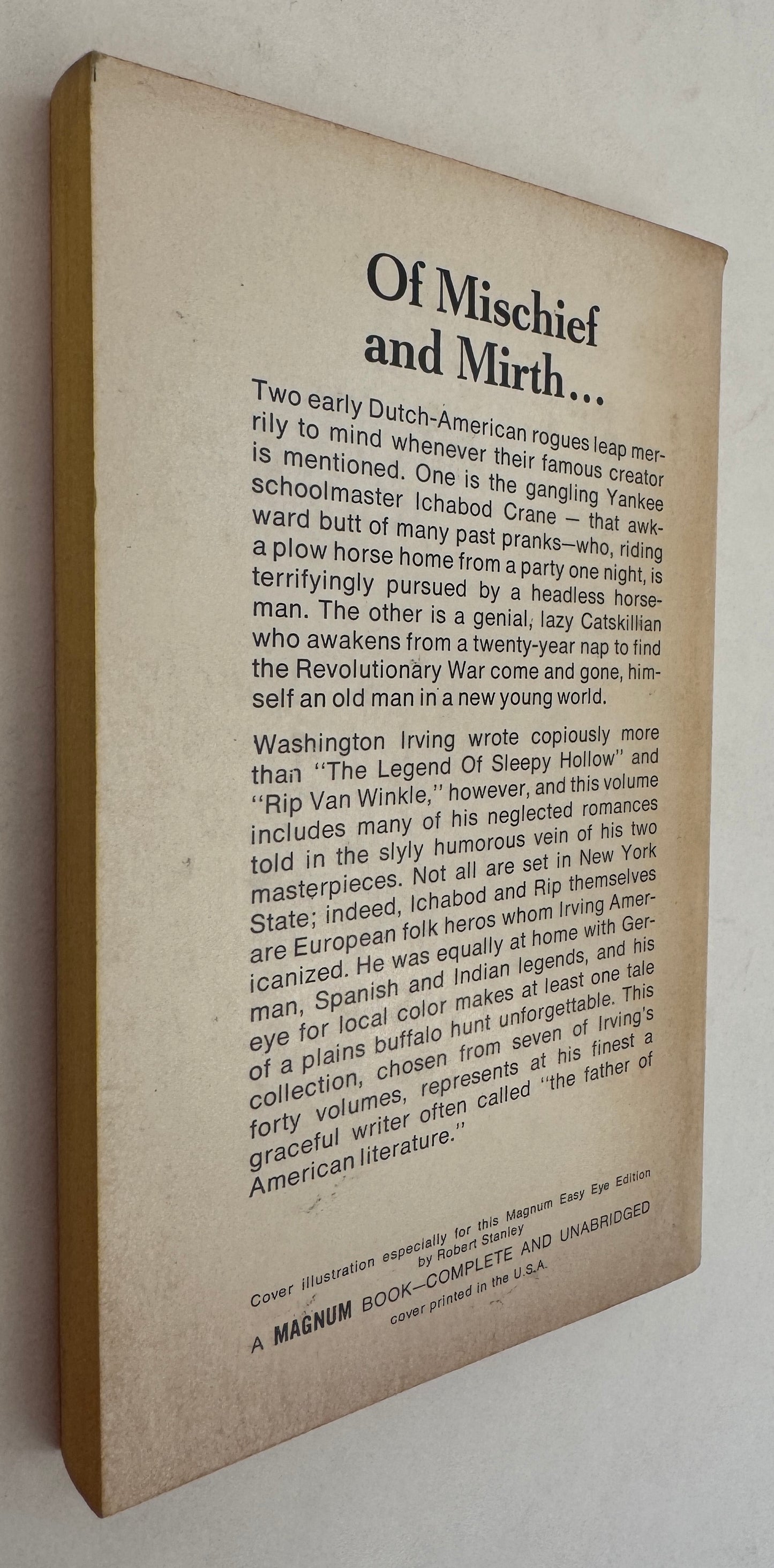 The Legend of Sleepy Hollow and Other Stories