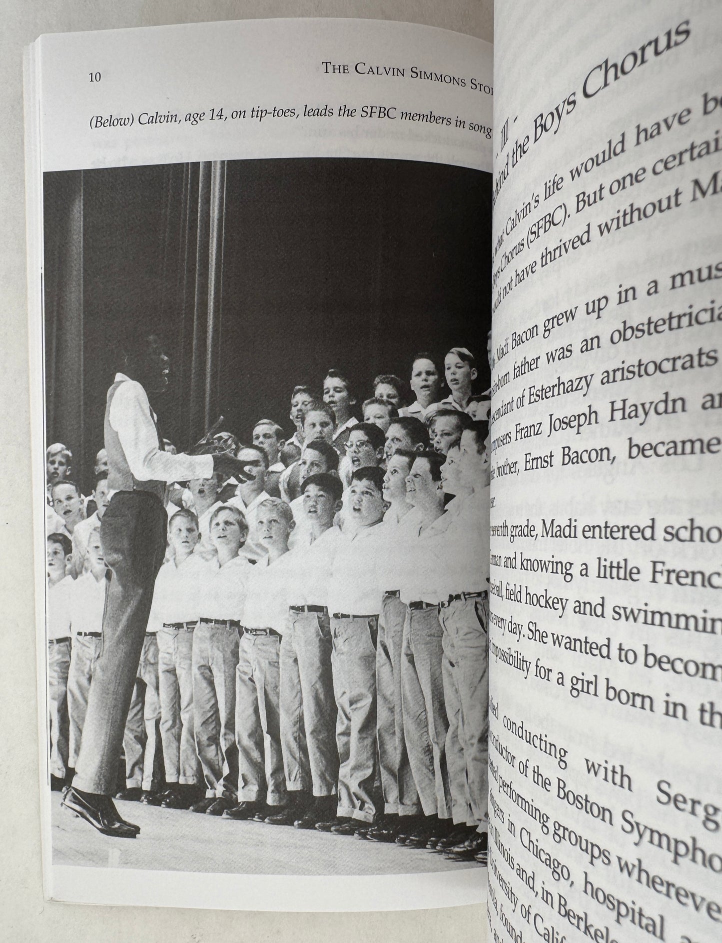 Calvin Simmons Story or Call Me Maestro