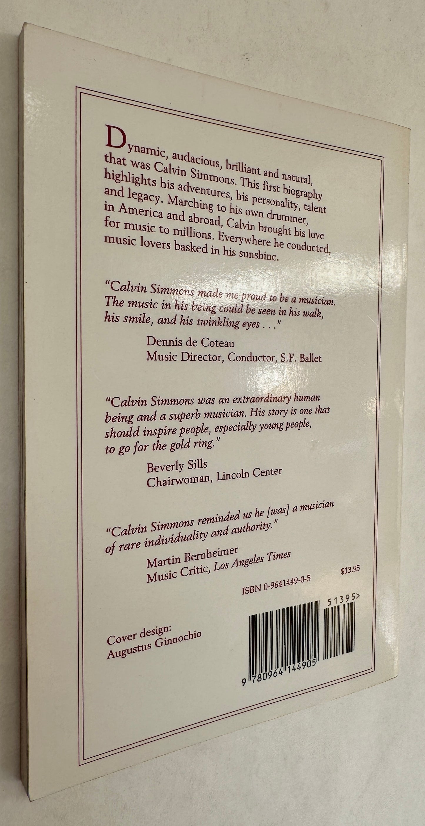 Calvin Simmons Story or Call Me Maestro