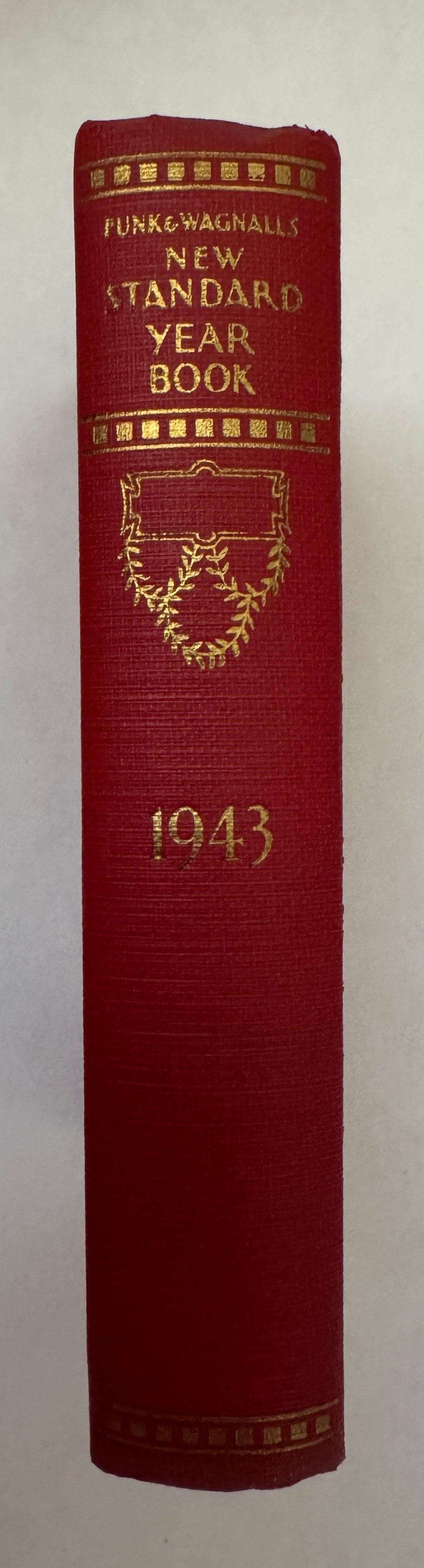 Funk & Wagnalls New Standard Encyclopedia Year Book for 1943