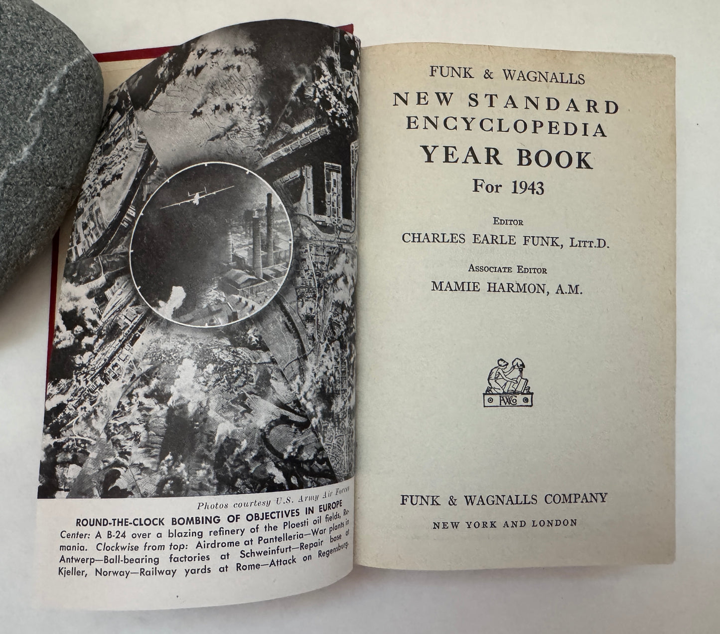 Funk & Wagnalls New Standard Encyclopedia Year Book for 1943
