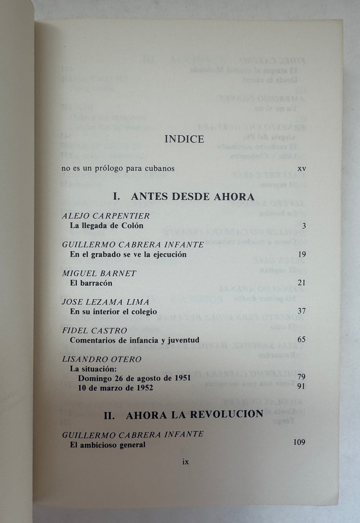 Los Dispositivos en la Flor: Cuba, Literatura Desde la Revolución