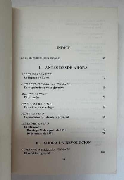 Los Dispositivos en la Flor: Cuba, Literatura Desde la Revolución