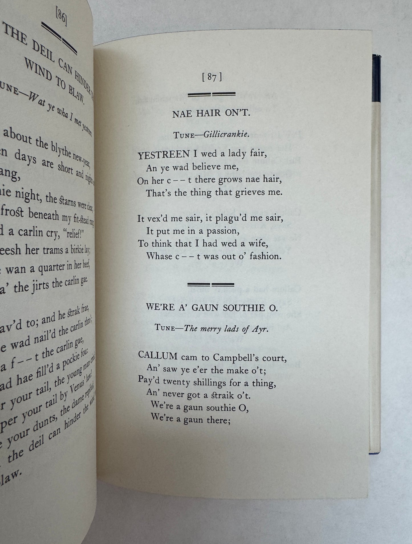 The Merry Muses of Caledonia: Collected and in Part Written by Robert Burns.
