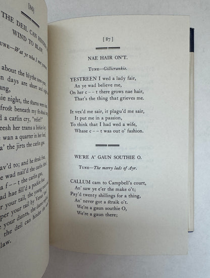 The Merry Muses of Caledonia: Collected and in Part Written by Robert Burns.