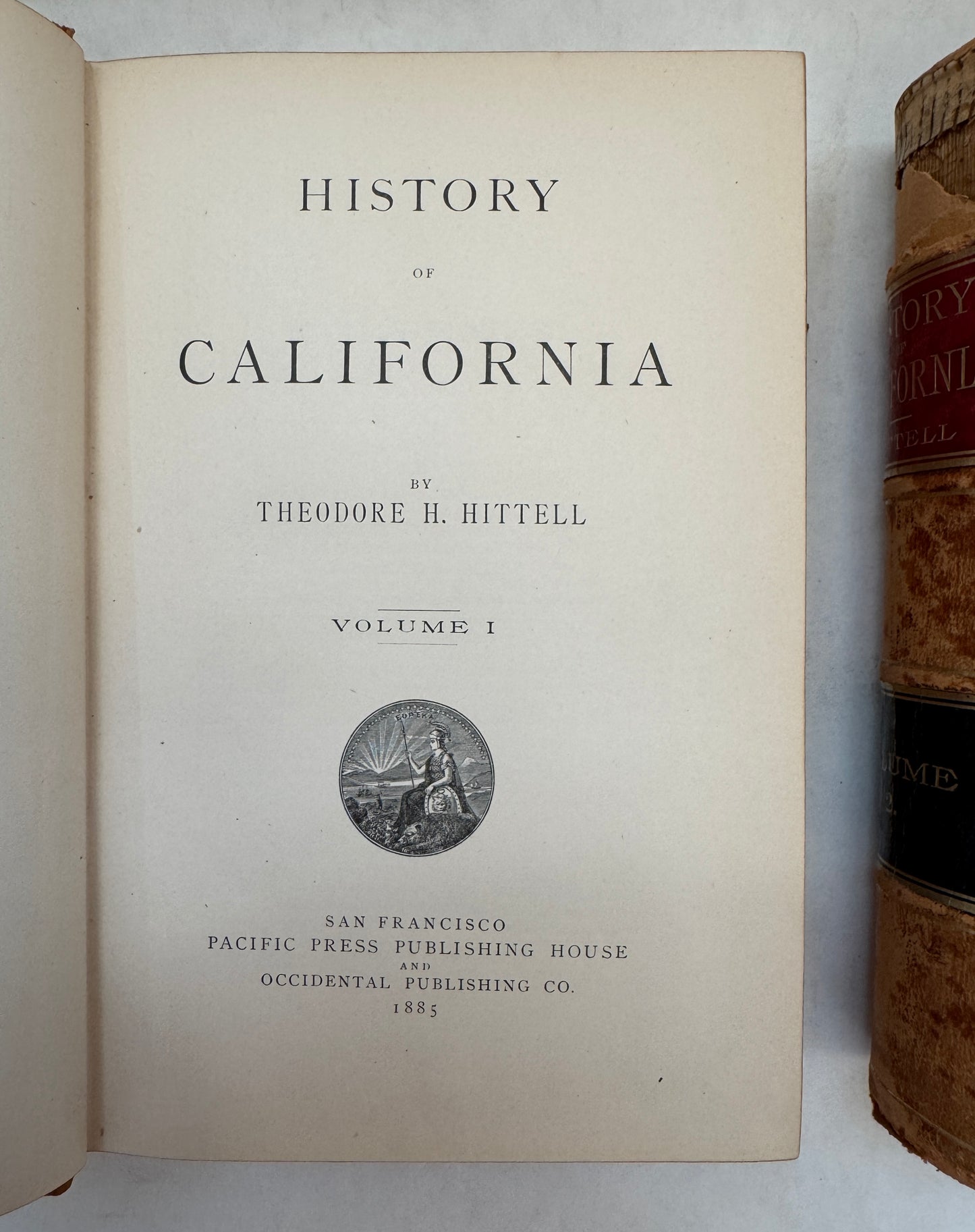 History of California [Volume 1 and 2 only]