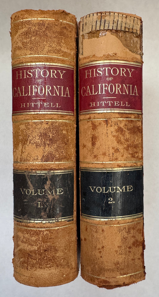 History of California [Volume 1 and 2 only]