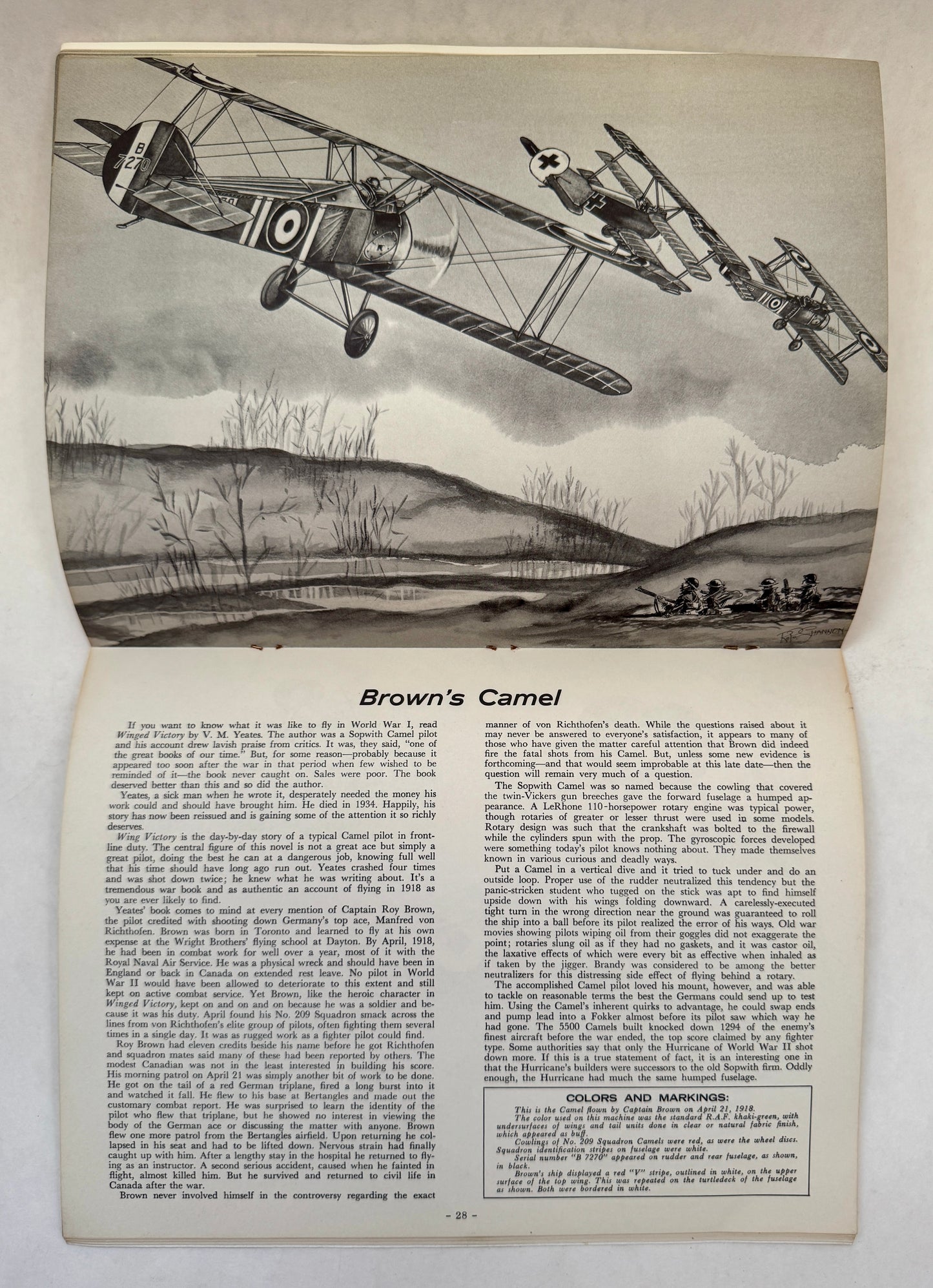Famous Aircraft Series: the Planes the Aces Flew [Volume 1 only]