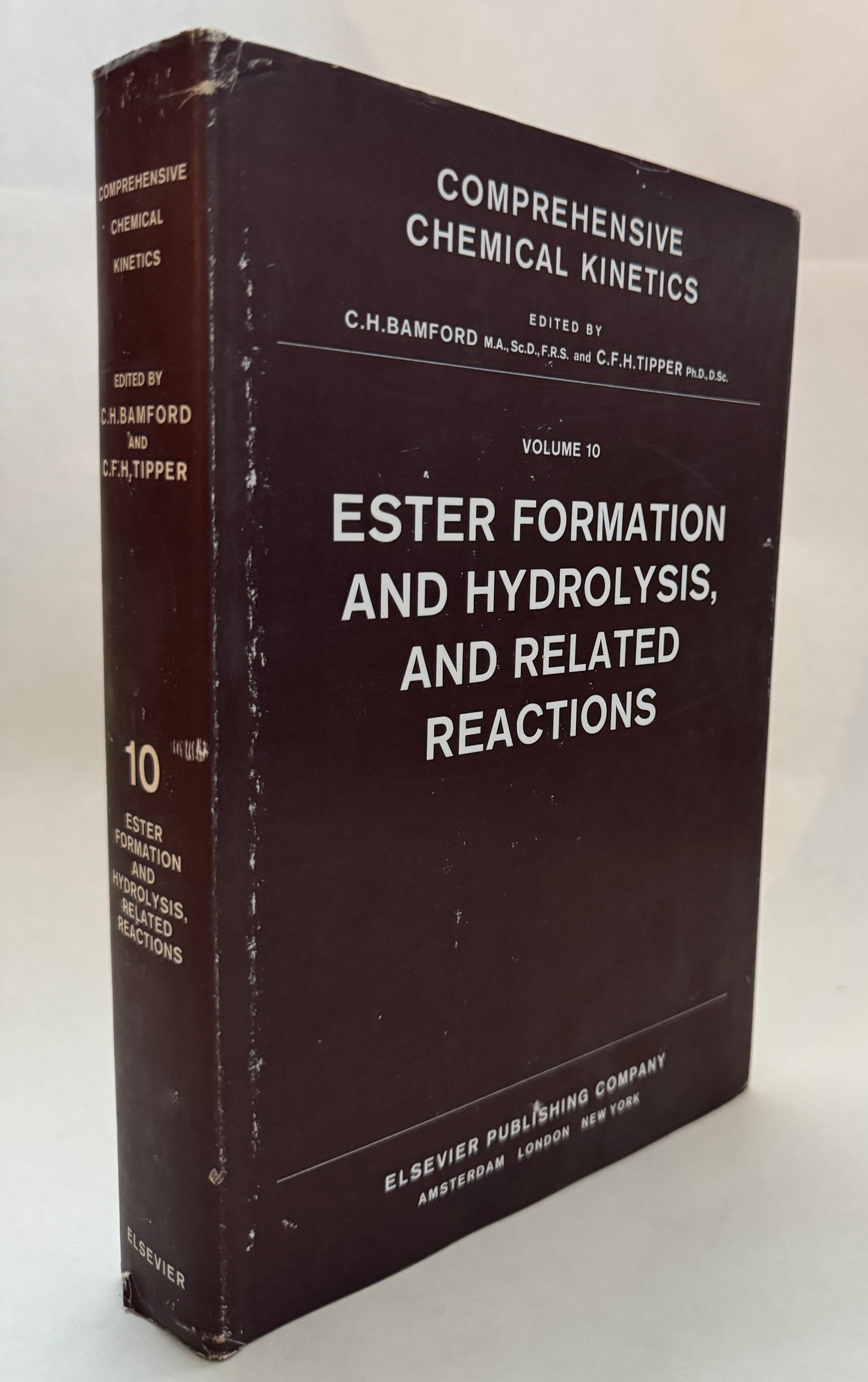 Ester Formation and Hydrolysis and Related Reactions