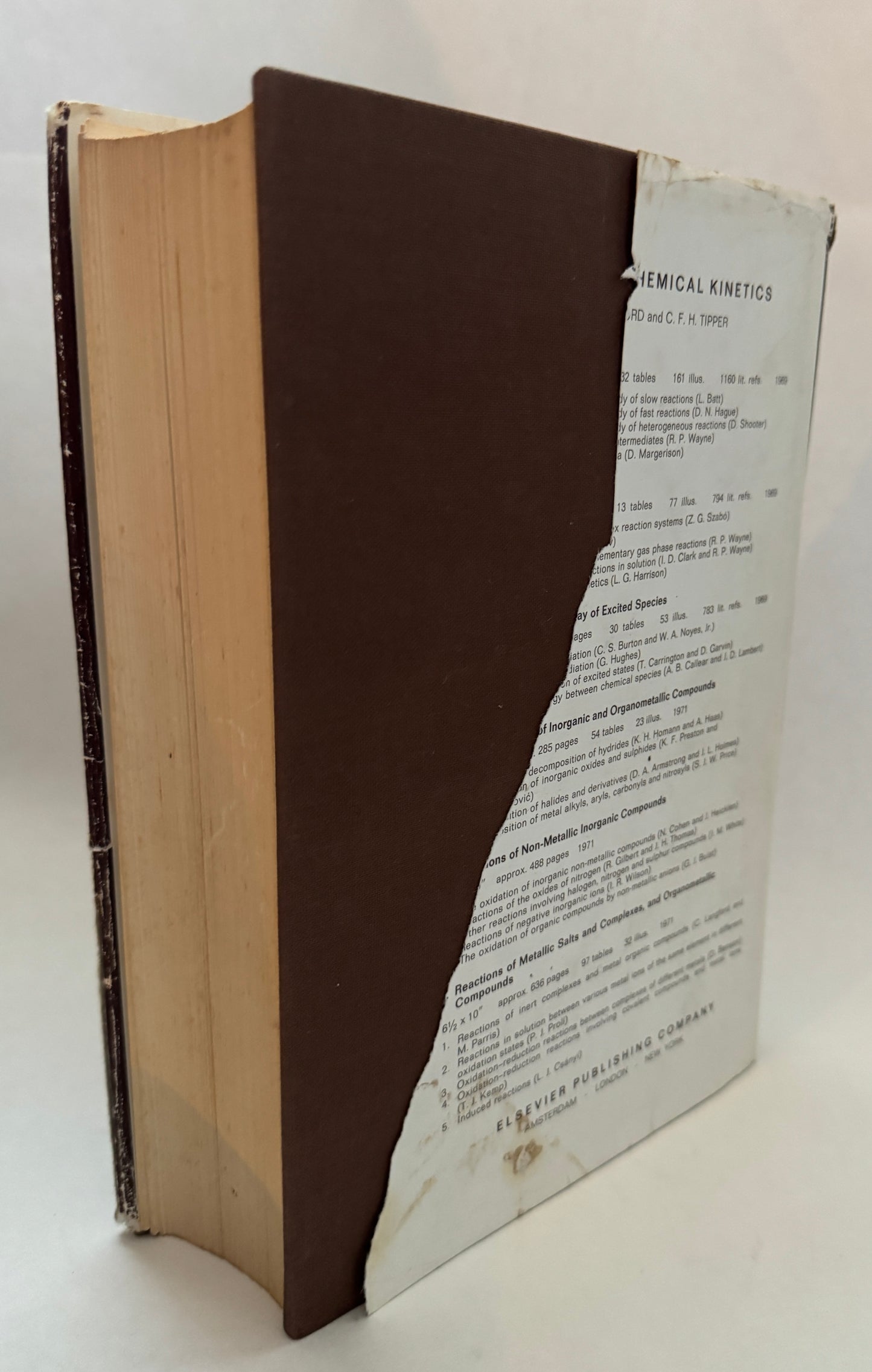 Decomposition and Isomerization of Organic Compounds