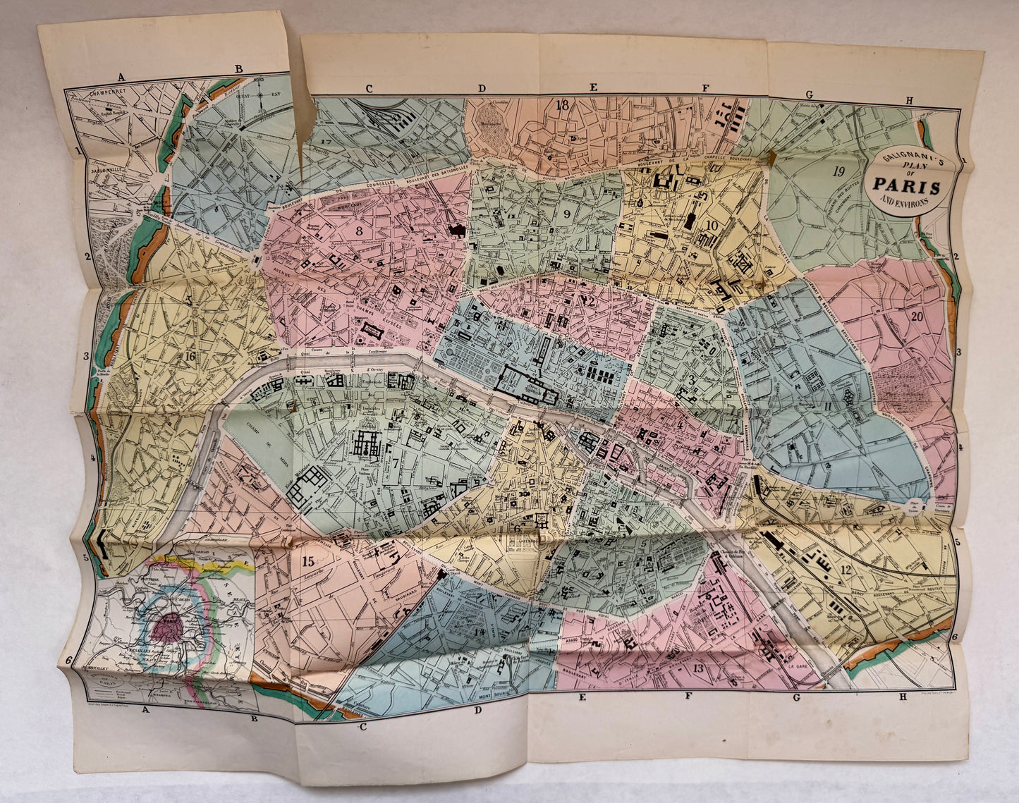 Galignani's New Paris Guide, for 1870: Revised and Verified by Personal Inspection, and Arranged on an Entirely New Plan