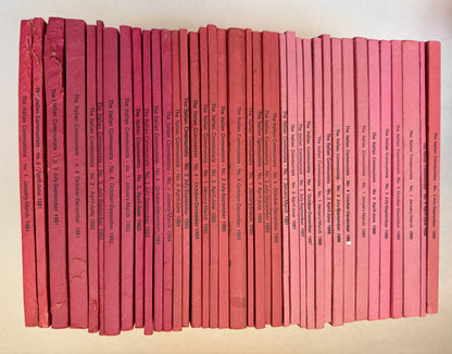 Italian Communists: Foreign Bulletin of the PCI; [1981-1989]