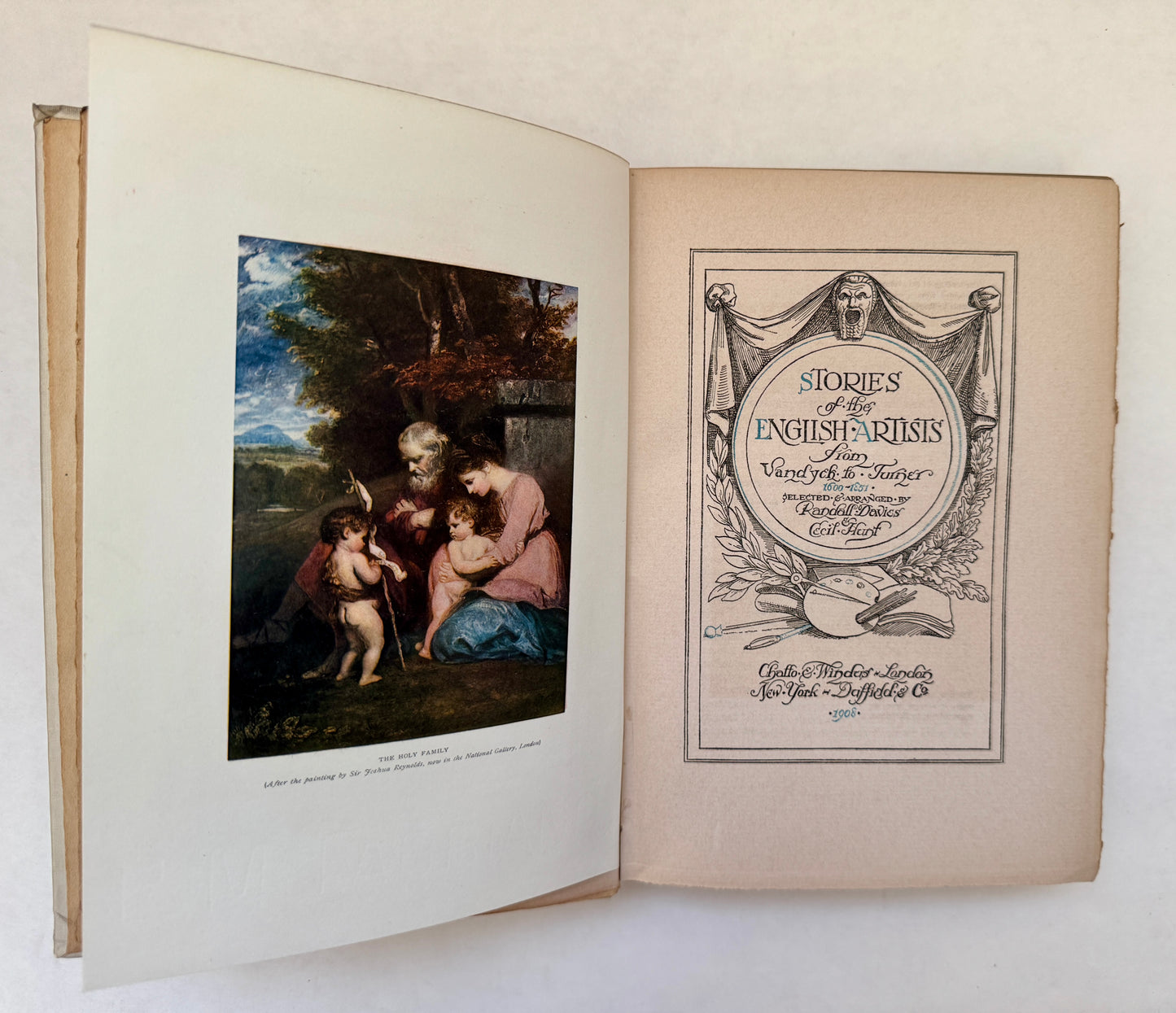 Stories of the English Artists From Vandyck to Turner, 1600-1851