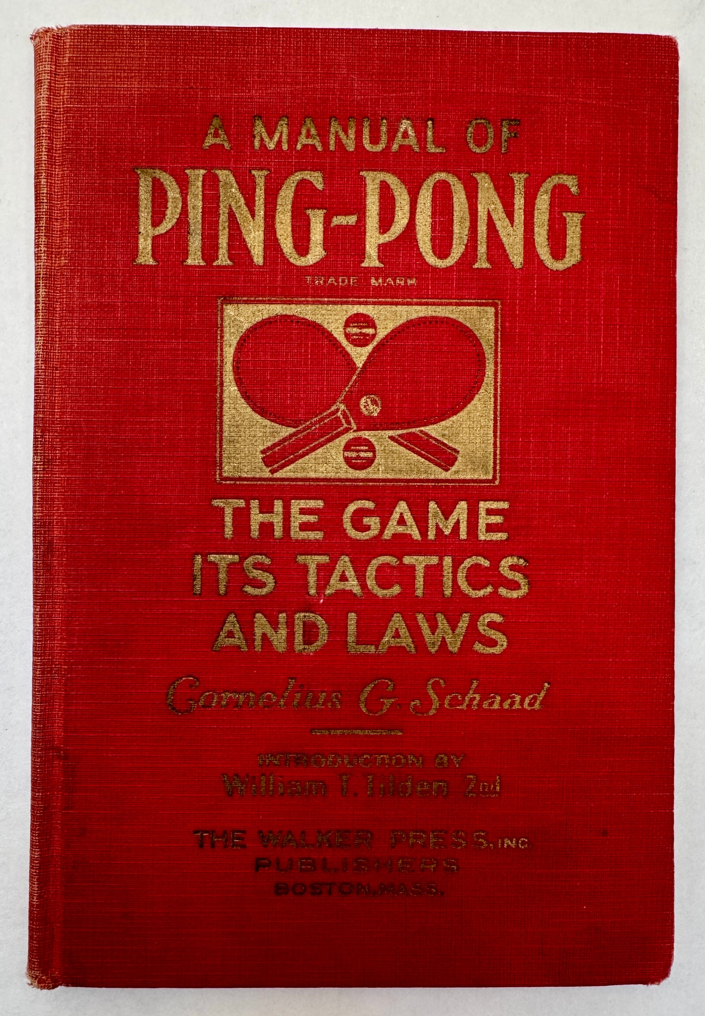 A Manual of Ping-Pong ... the Game, Its Tactics and Laws