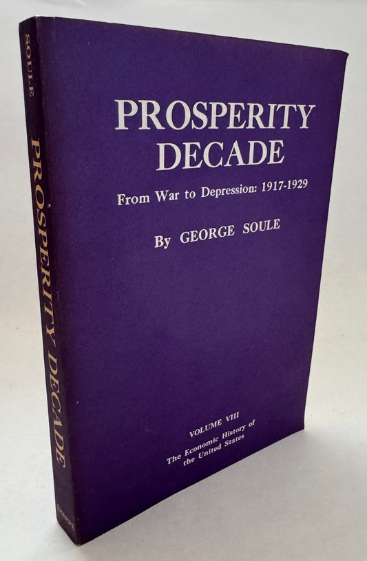 Prosperity Decade: From War to Depression: 1917-1929