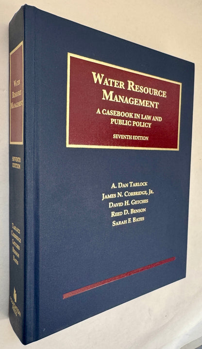 Water Resource Management: A Casebook in Law and Public Policy