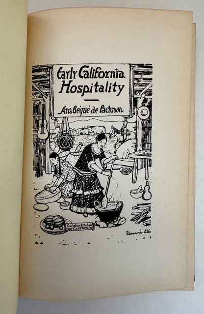 Early California Hospitality