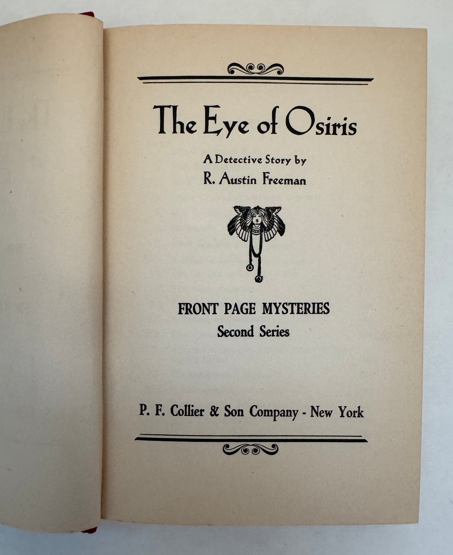 The Eye of Osiris: A Detective Story