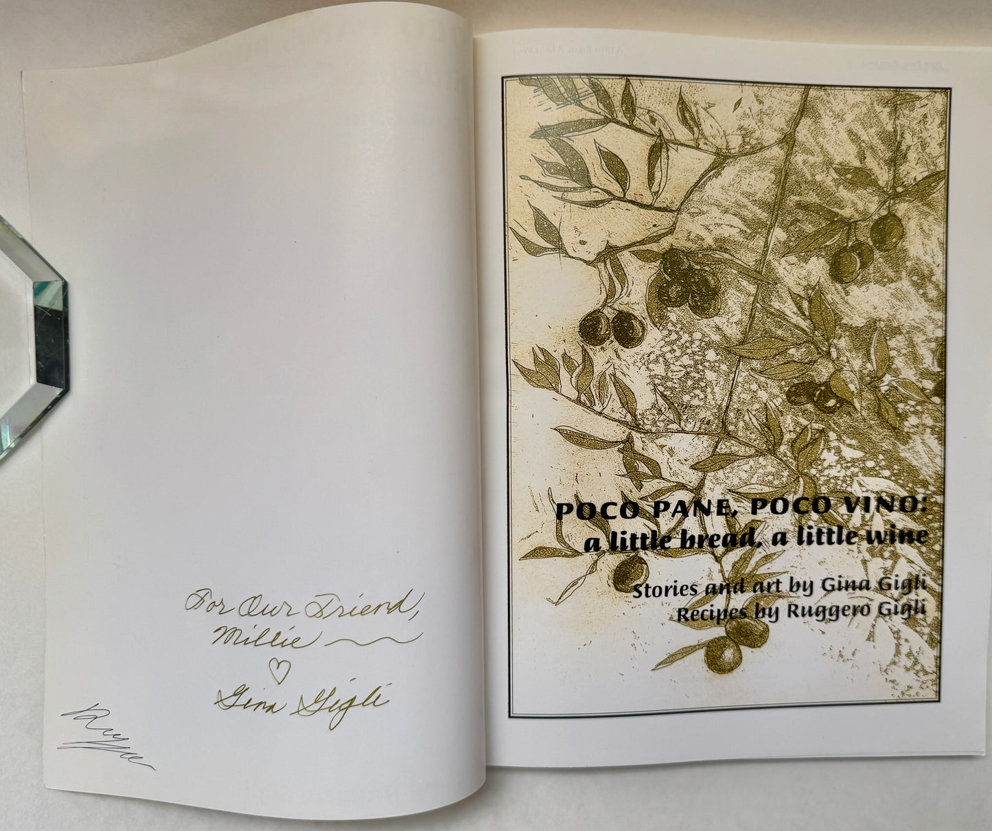 Poco Pane, Poco Vino [Signed]