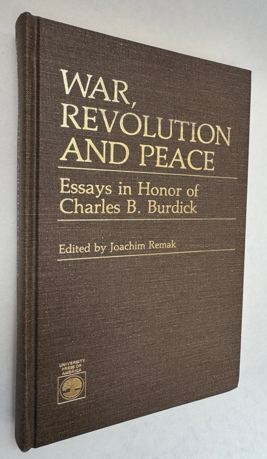 War, Revolution and Peace