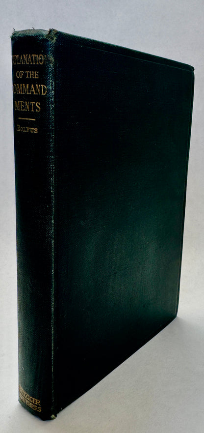 Explanation of the Commandments