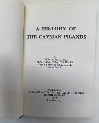 A History of the Cayman Islands