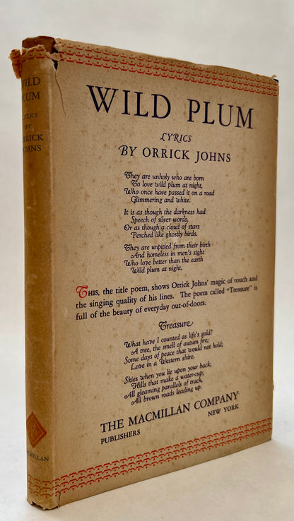 Wild Plum [Signed & Inscribed]