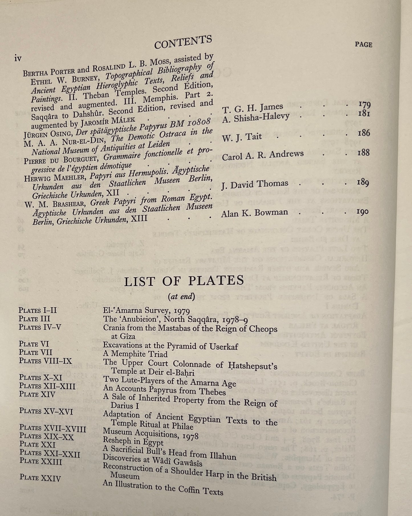 The Journal of Egyptian Archaeology; Volume 66; 1980