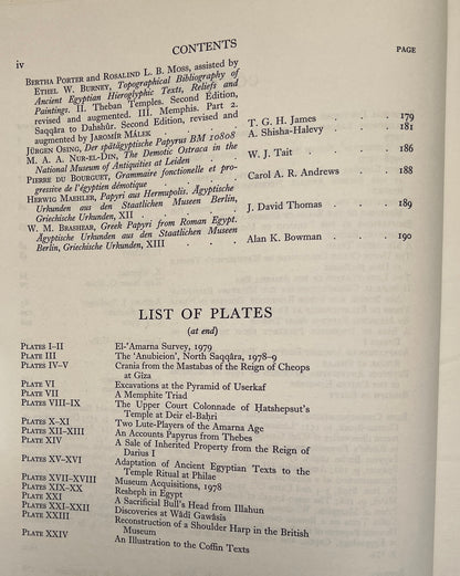 The Journal of Egyptian Archaeology; Volume 66; 1980