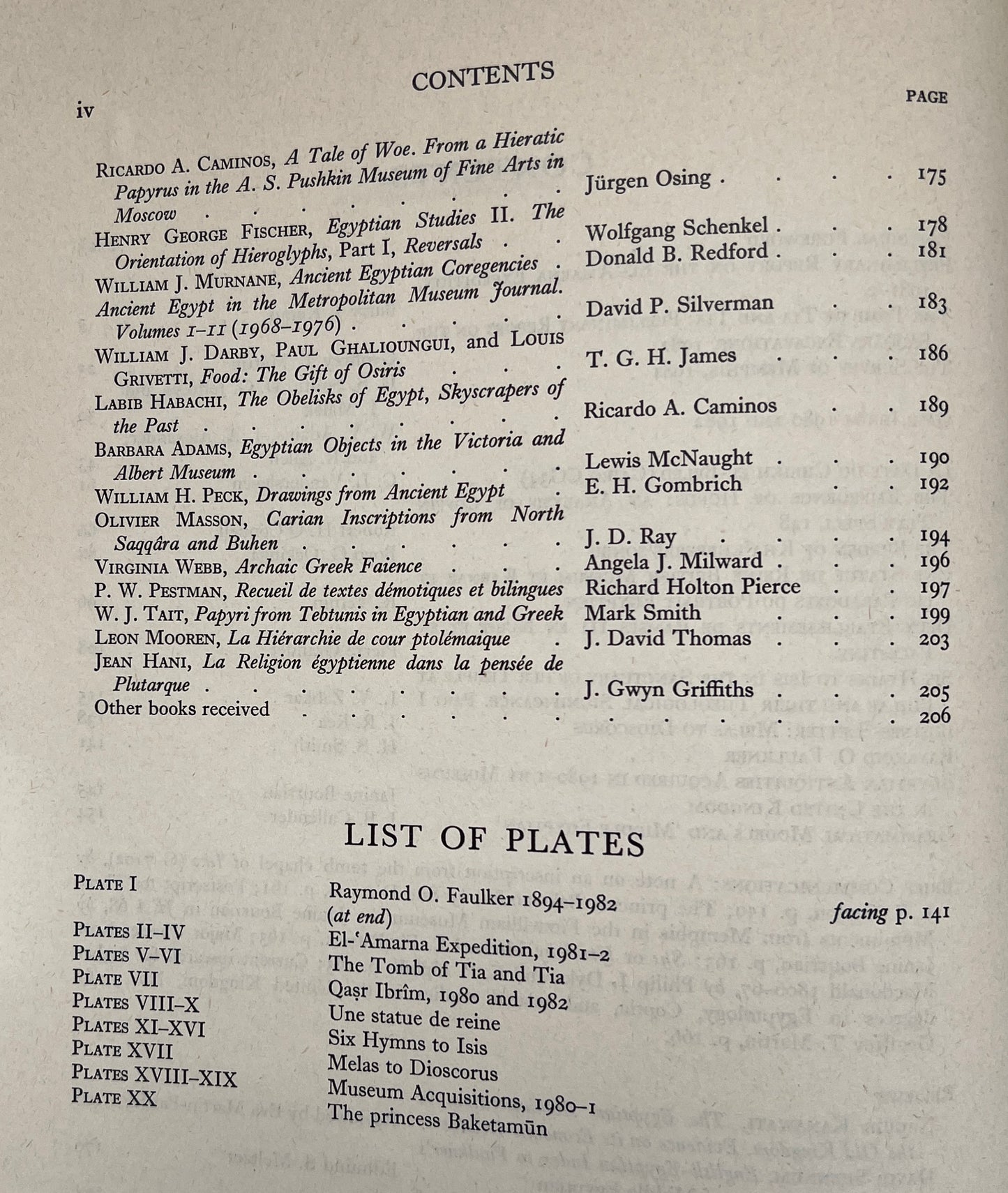 The Journal of Egyptian Archaeology; Vol 69; 1983