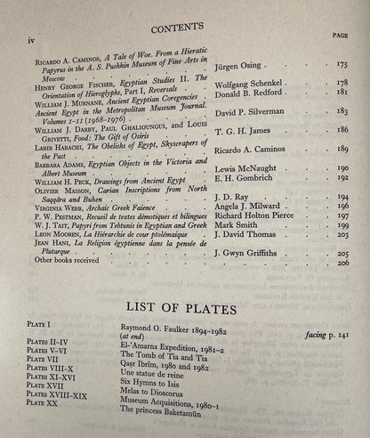 The Journal of Egyptian Archaeology; Vol 69; 1983